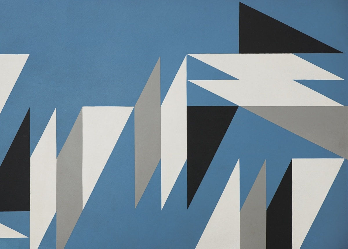 Lygia Clark, Superficie Modulada, 1955/7