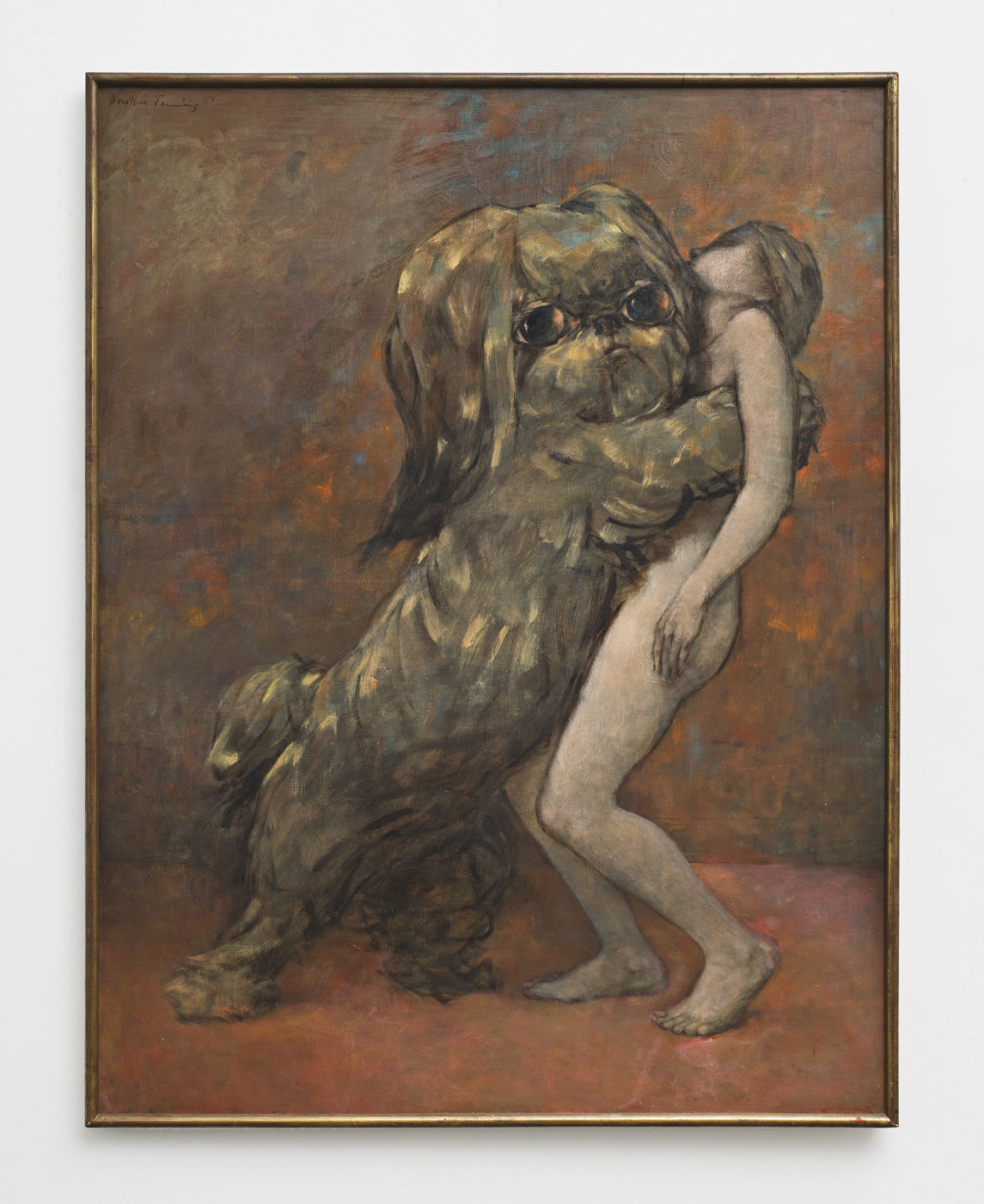 Dorothea Tanning, Tableau vivant (Living Picture), 1954