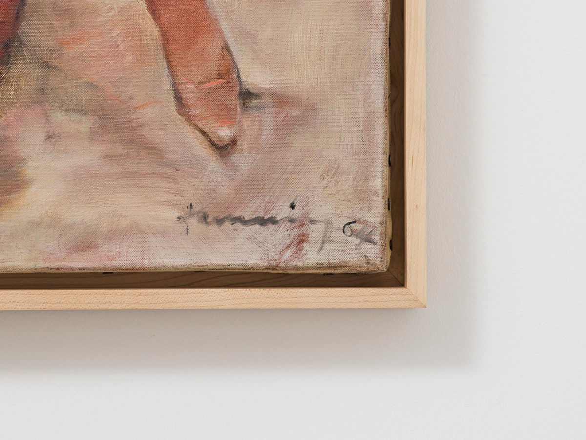 Dorothea Tanning, La Chienne et sa muse (The Dog and Her Muse), 1964