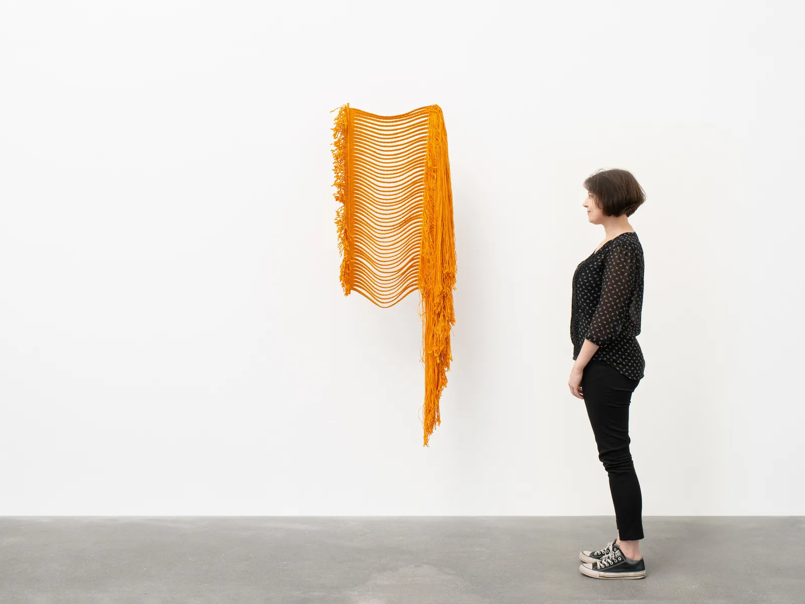 Lenore Tawney, Waterfall, 1974