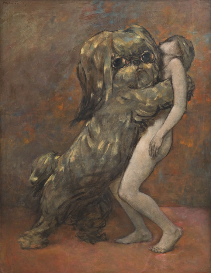 Dorothea Tanning, Tableau vivant (Living Picture), 1954