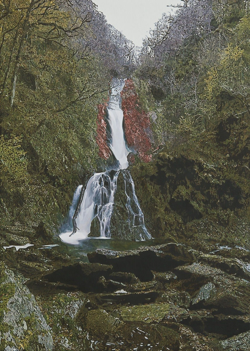 Mathew Weir, Waterfall II, 2015