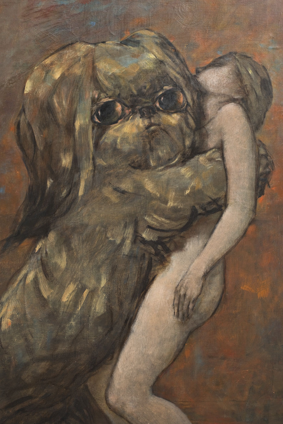 Dorothea Tanning, Tableau vivant (Living Picture), 1954