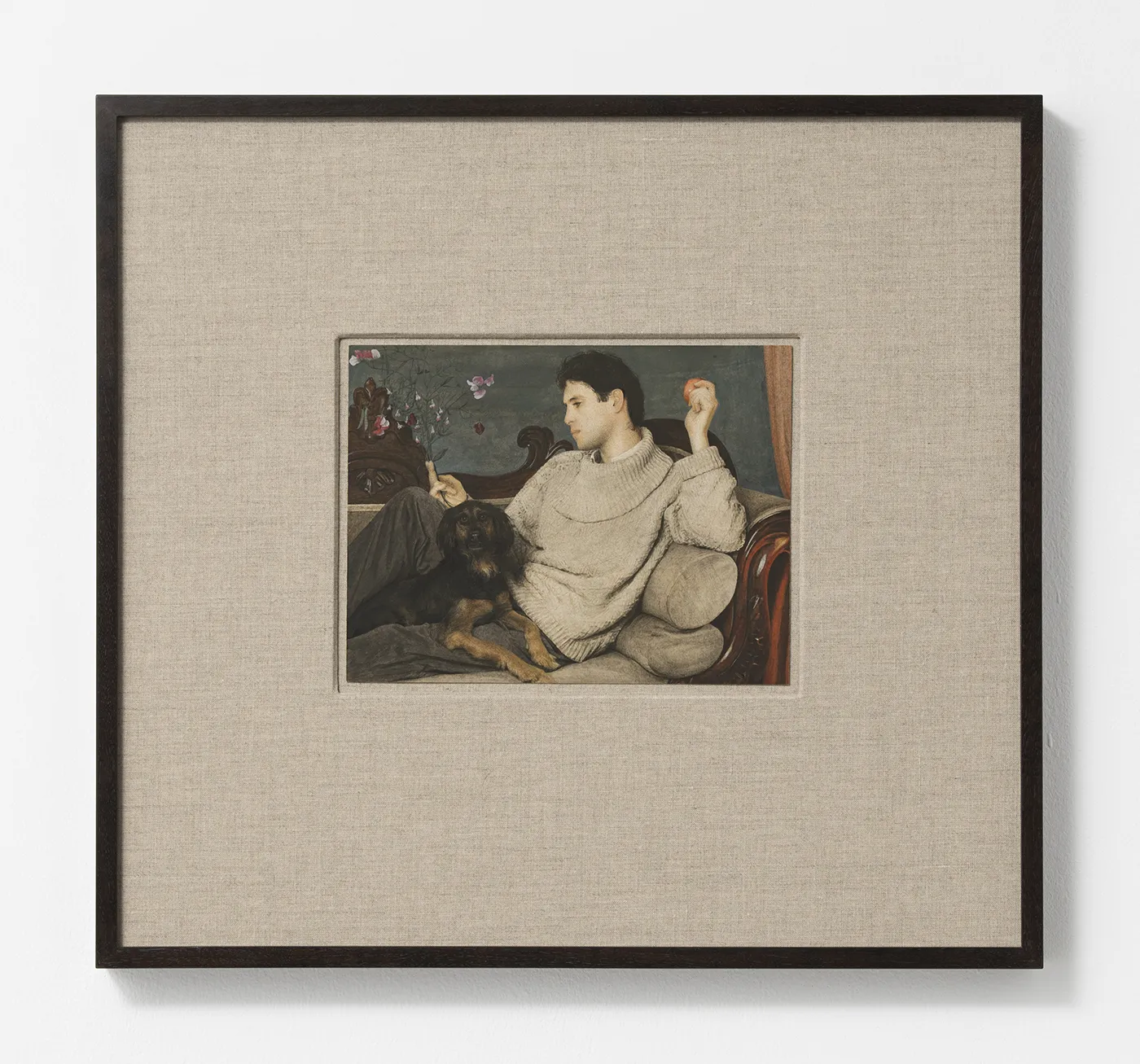 Graham Little, Untitled (Man and Dog), 2019