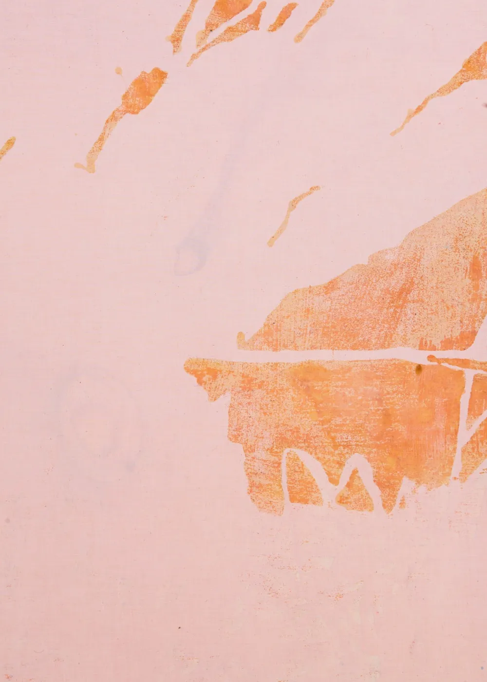 Ian Kiaer, Quick City (pink cloth), 2018