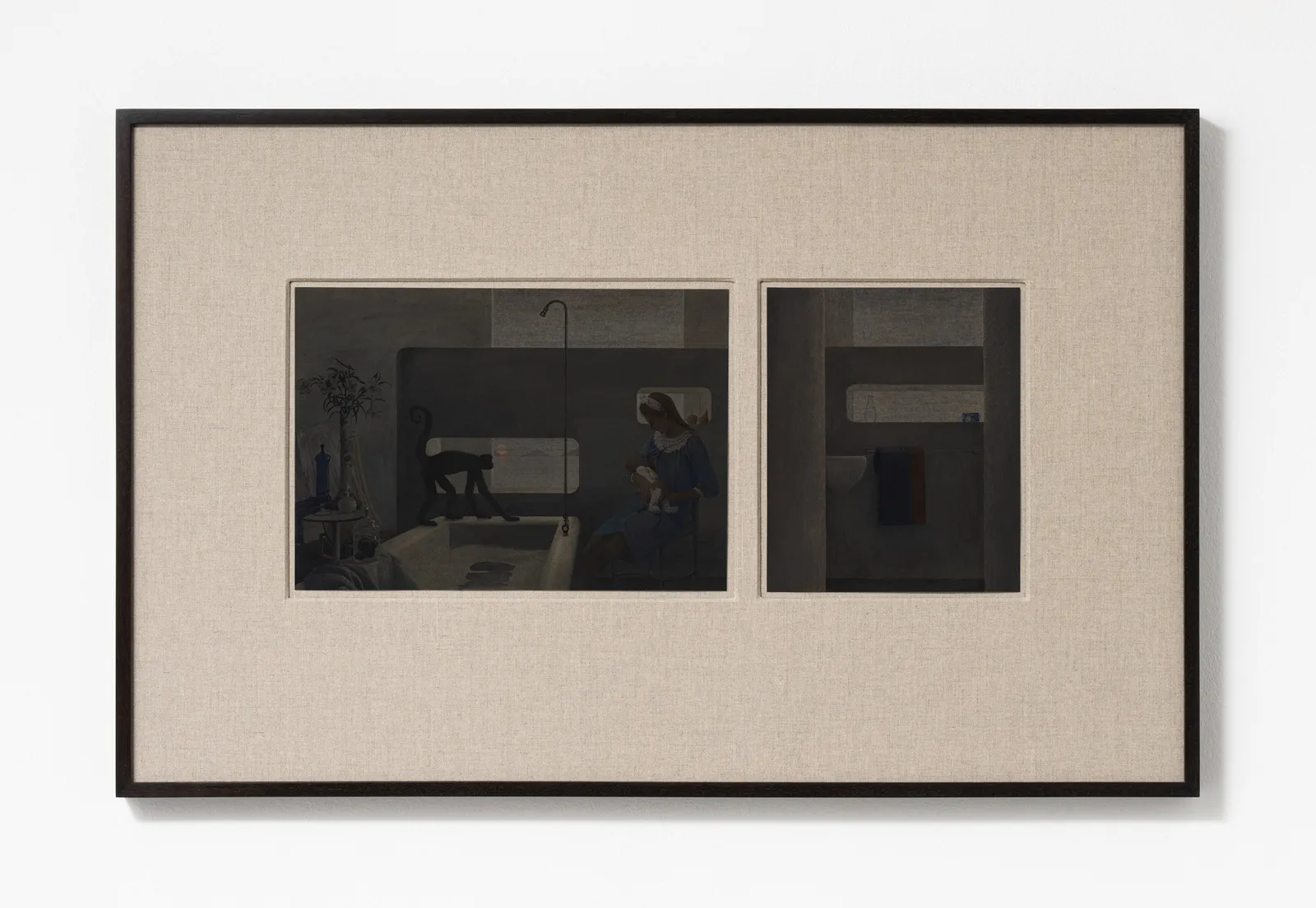 Graham Little, Untitled (Mother and Baby, dusk), 2020