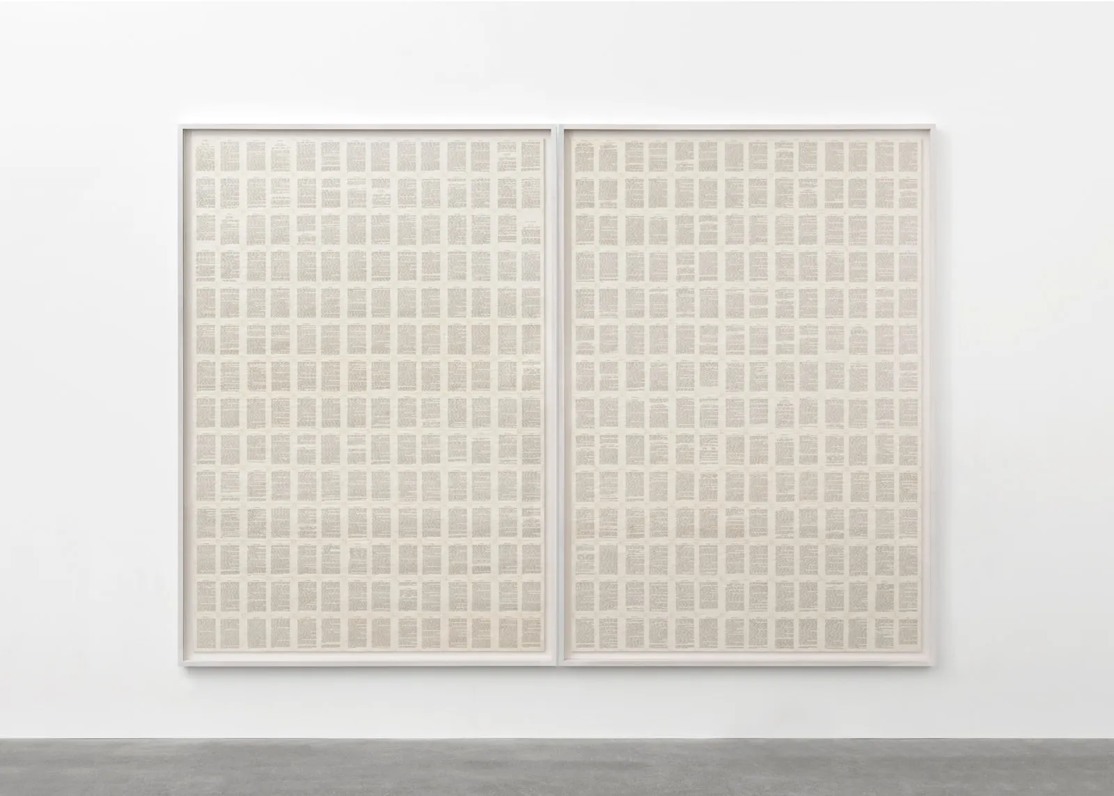 Irma Blank, Trascrizioni, All Around, 1976