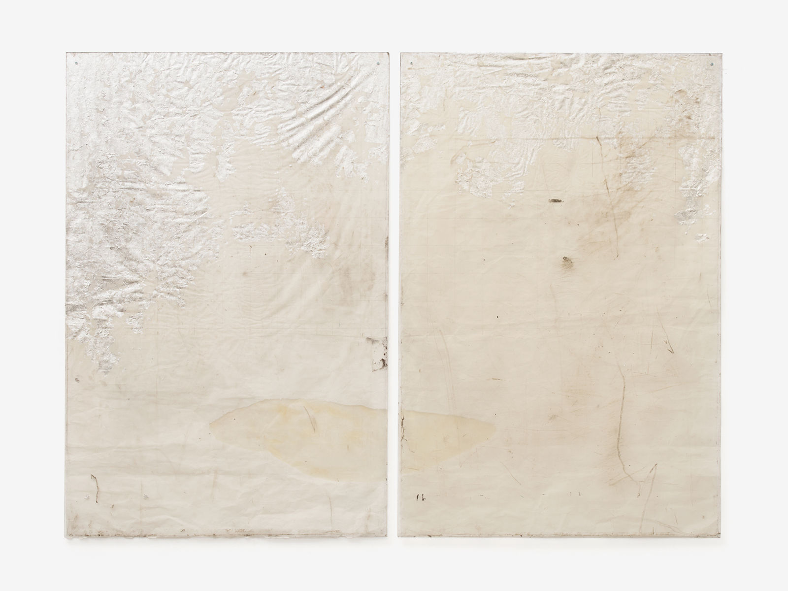 Ian Kiaer, Endnote Tooth, Silver II, 2018