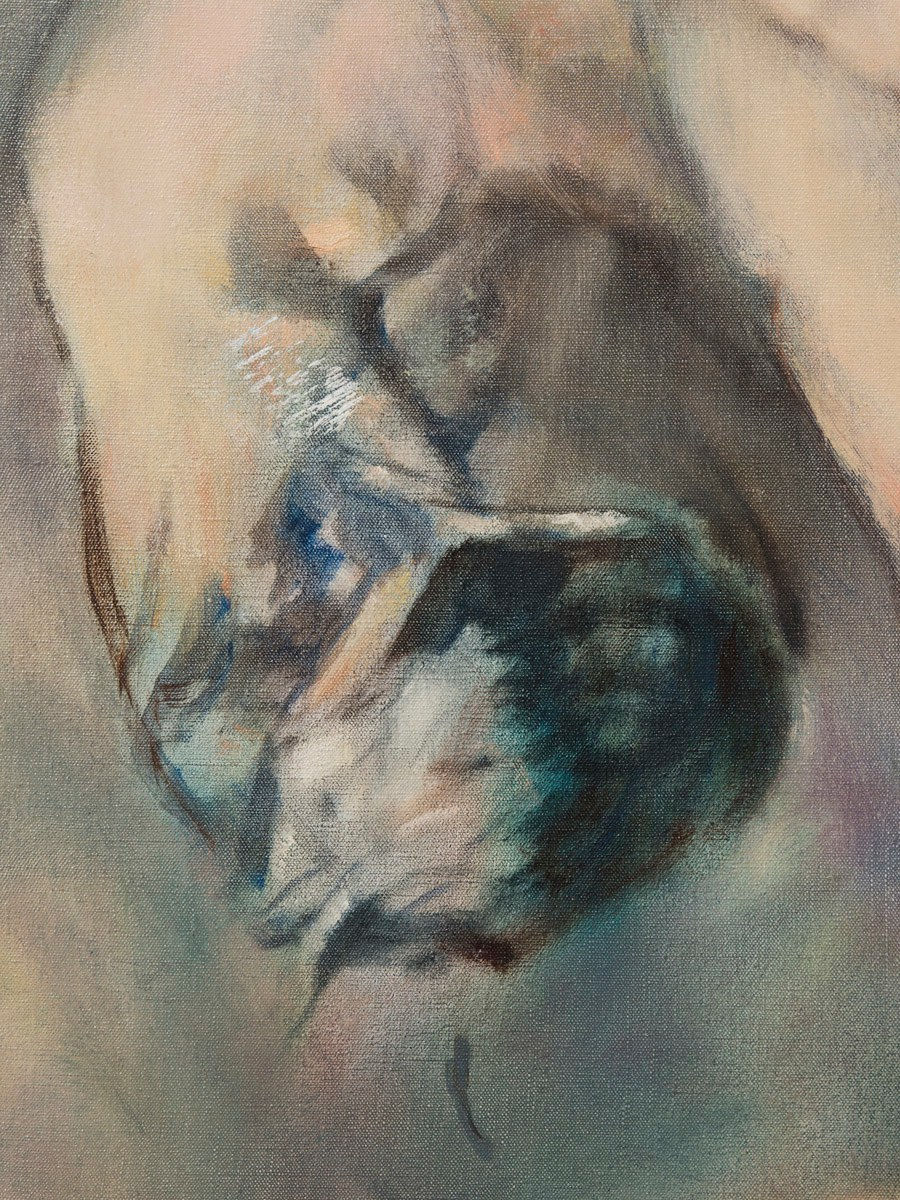 Dorothea Tanning, La Chienne et sa muse (The Dog and Her Muse), 1964