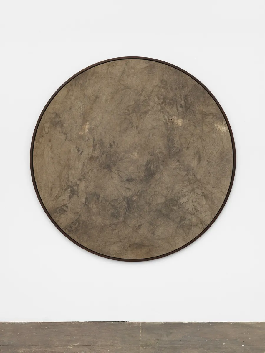 Davide Balula, River Painting (Mill River, New Haven, CT), 2014-2015