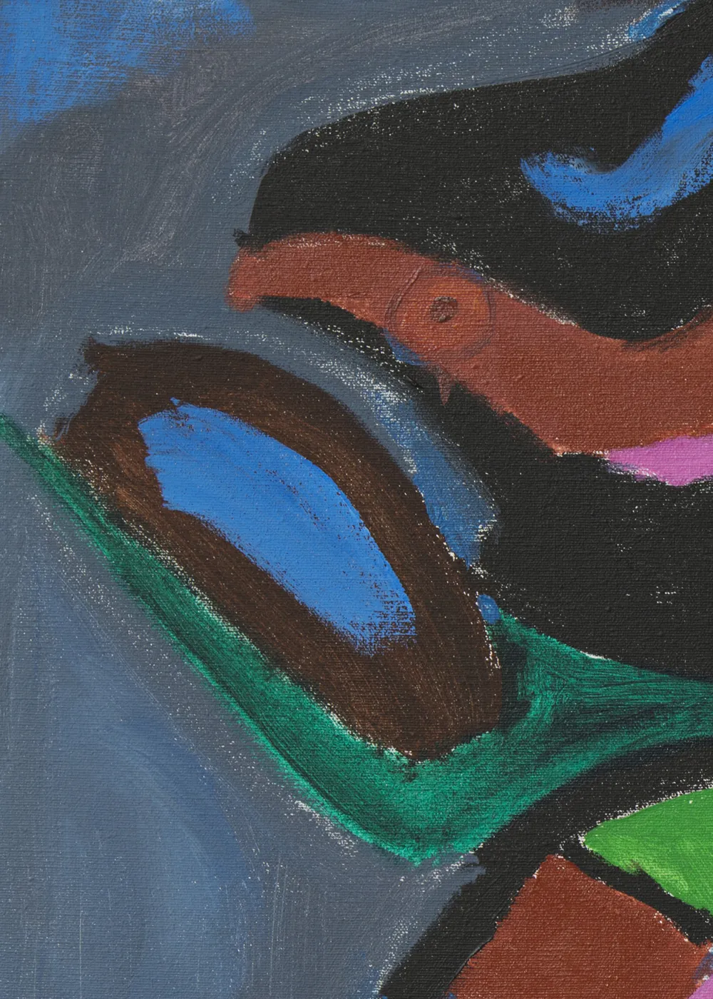 Betty Parsons, Elephant Africa, 1972