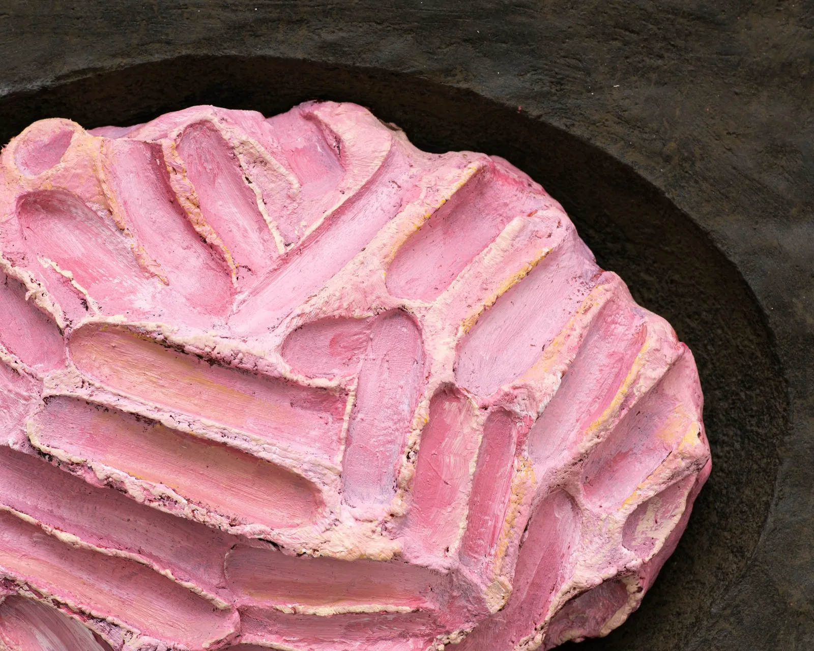 Erika Verzutti, Cultured Meat with Yellow Highlights, 2020