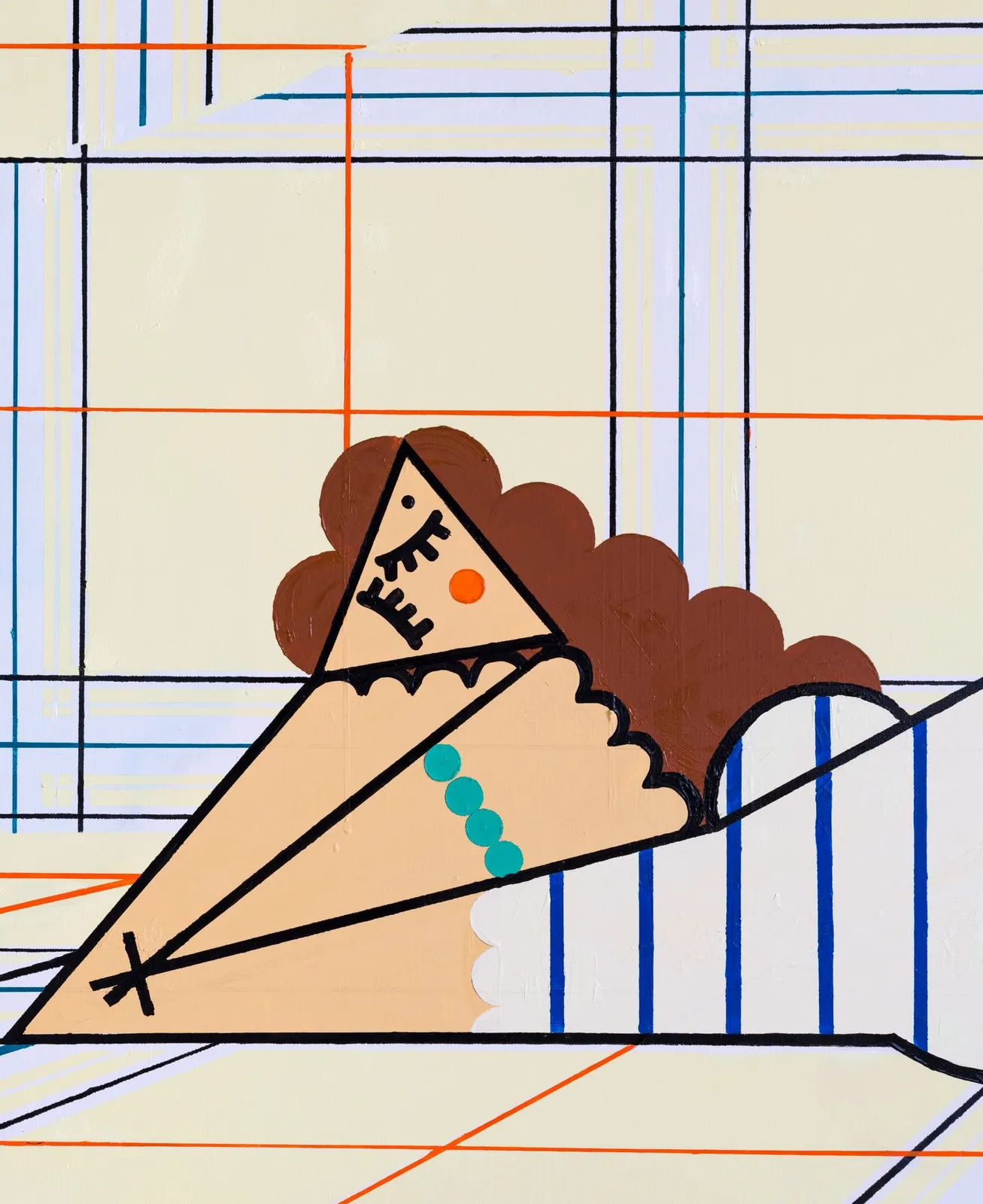 Farah Atassi, Sleeping Dancer 3, 2021