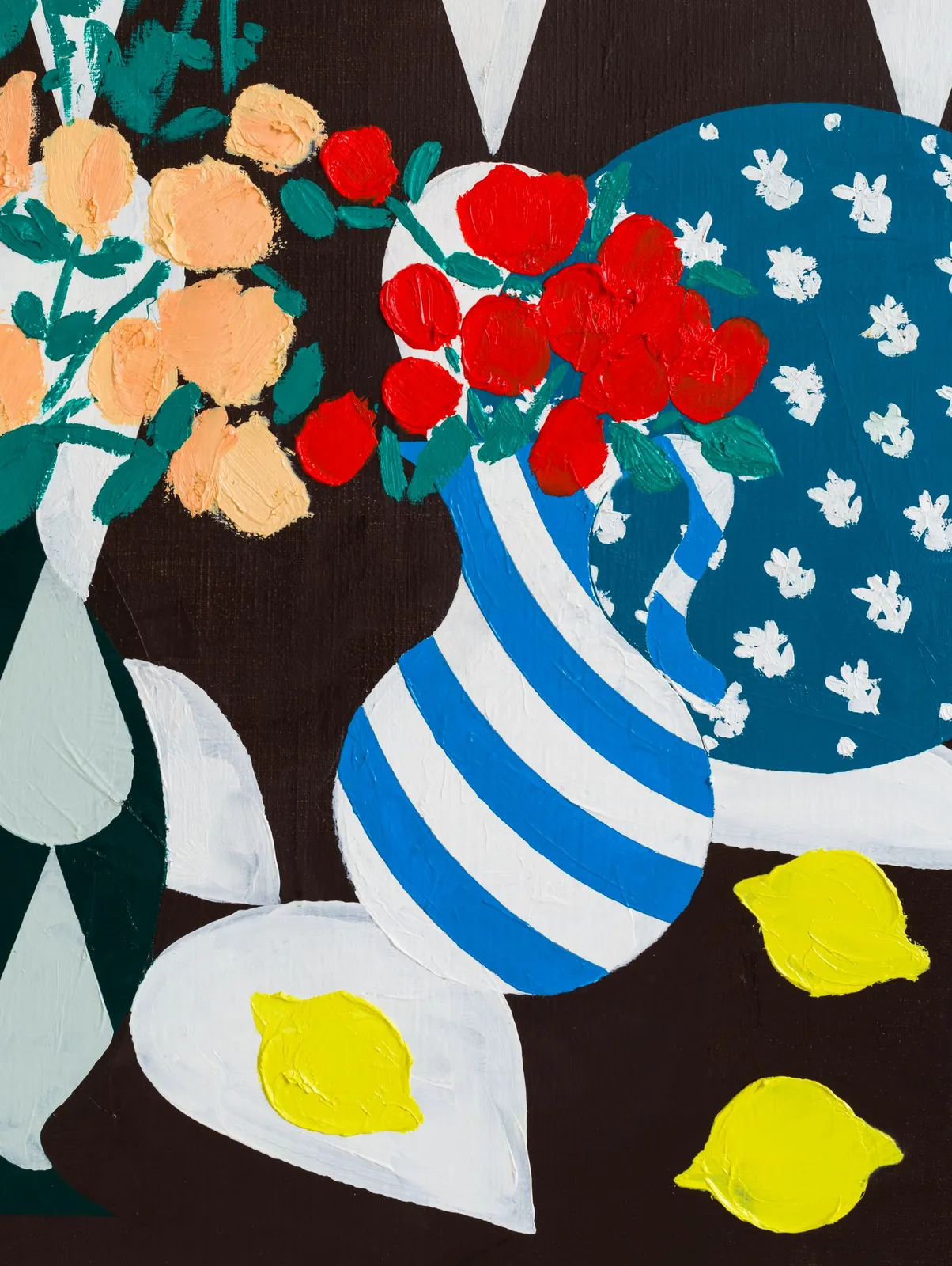 Farah Atassi, The Red Shoes, 2021