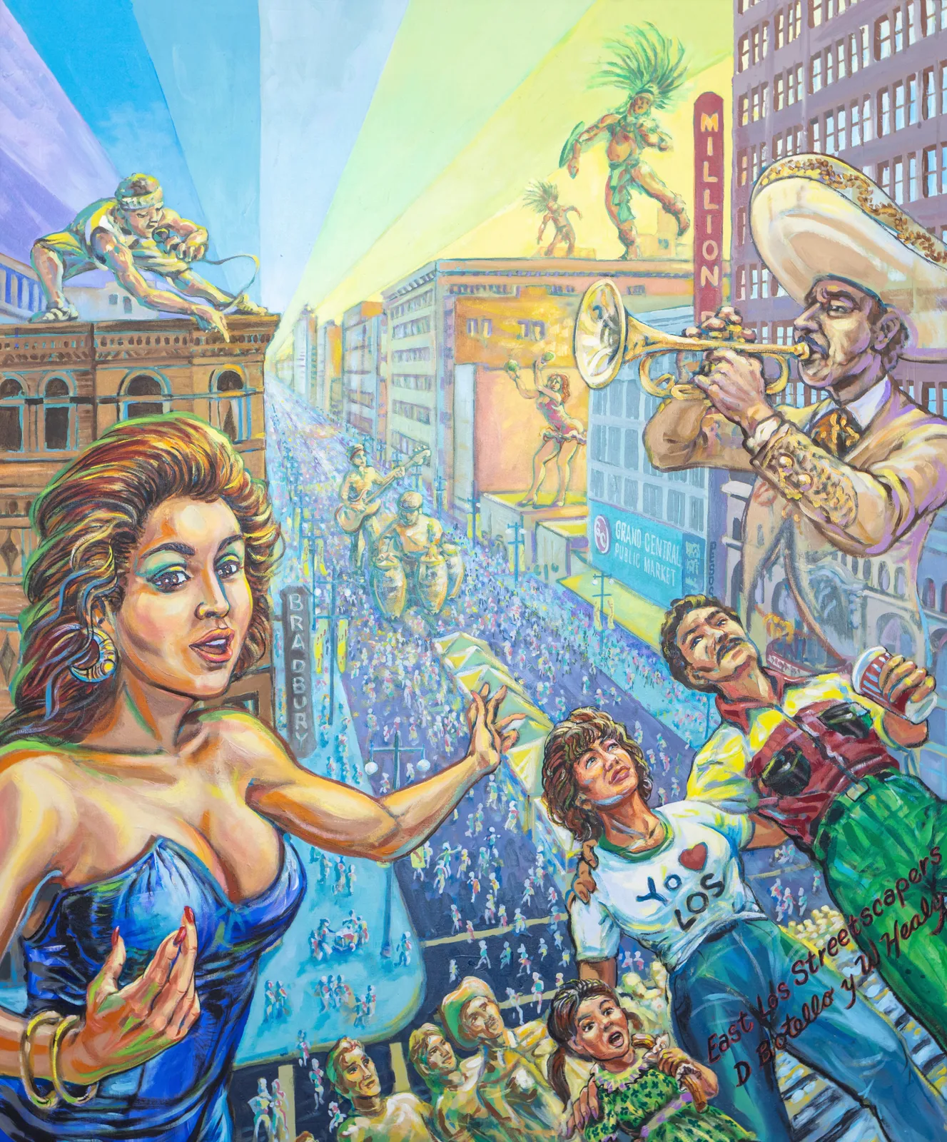 Wayne Alaniz Healy and David Botello, La Fiesta Broadway, 1993