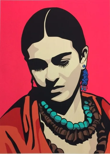Raul Caracoza, Young Frida (Pink), 2006