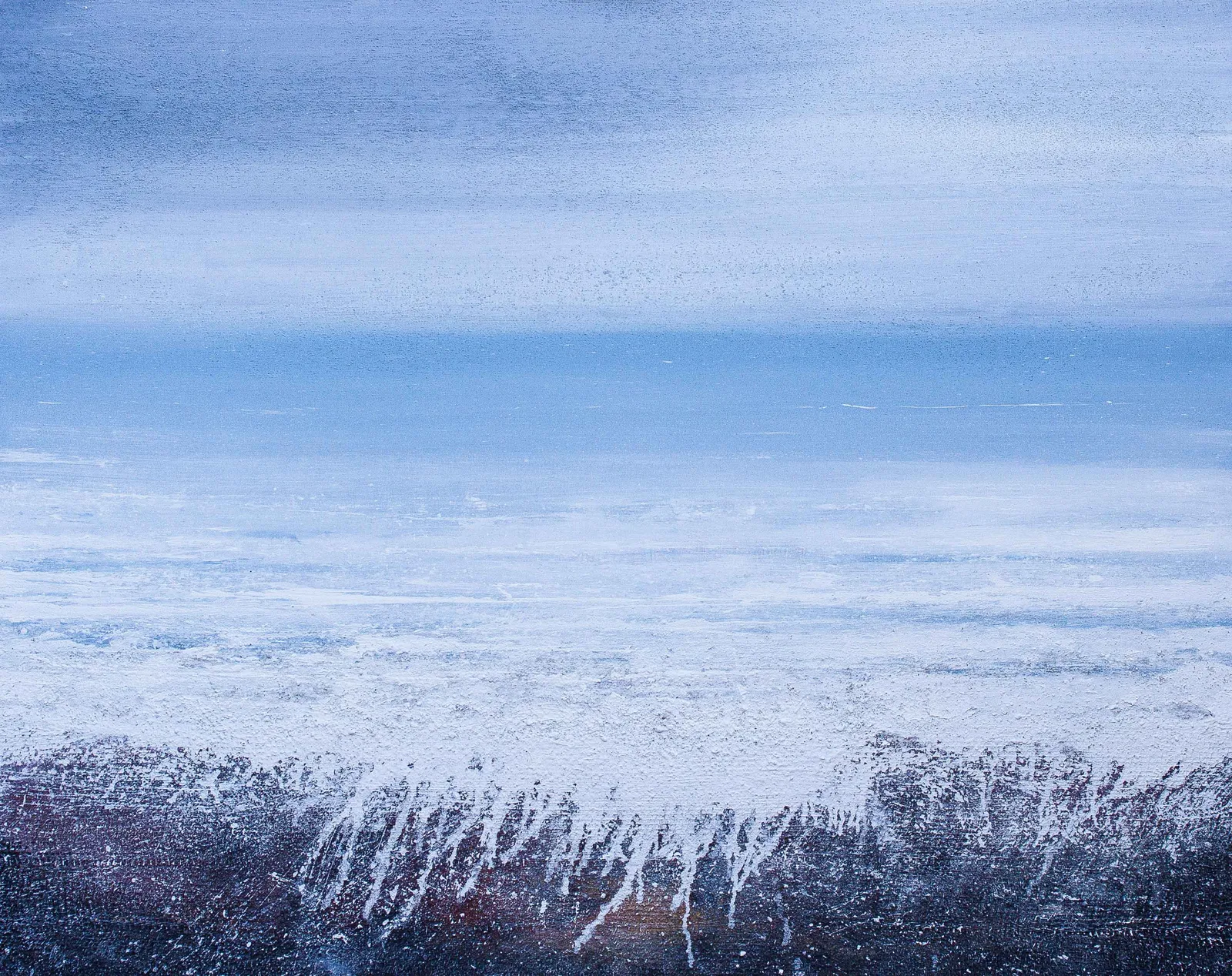 Alex Morton, Winter, wind, waves, 2021