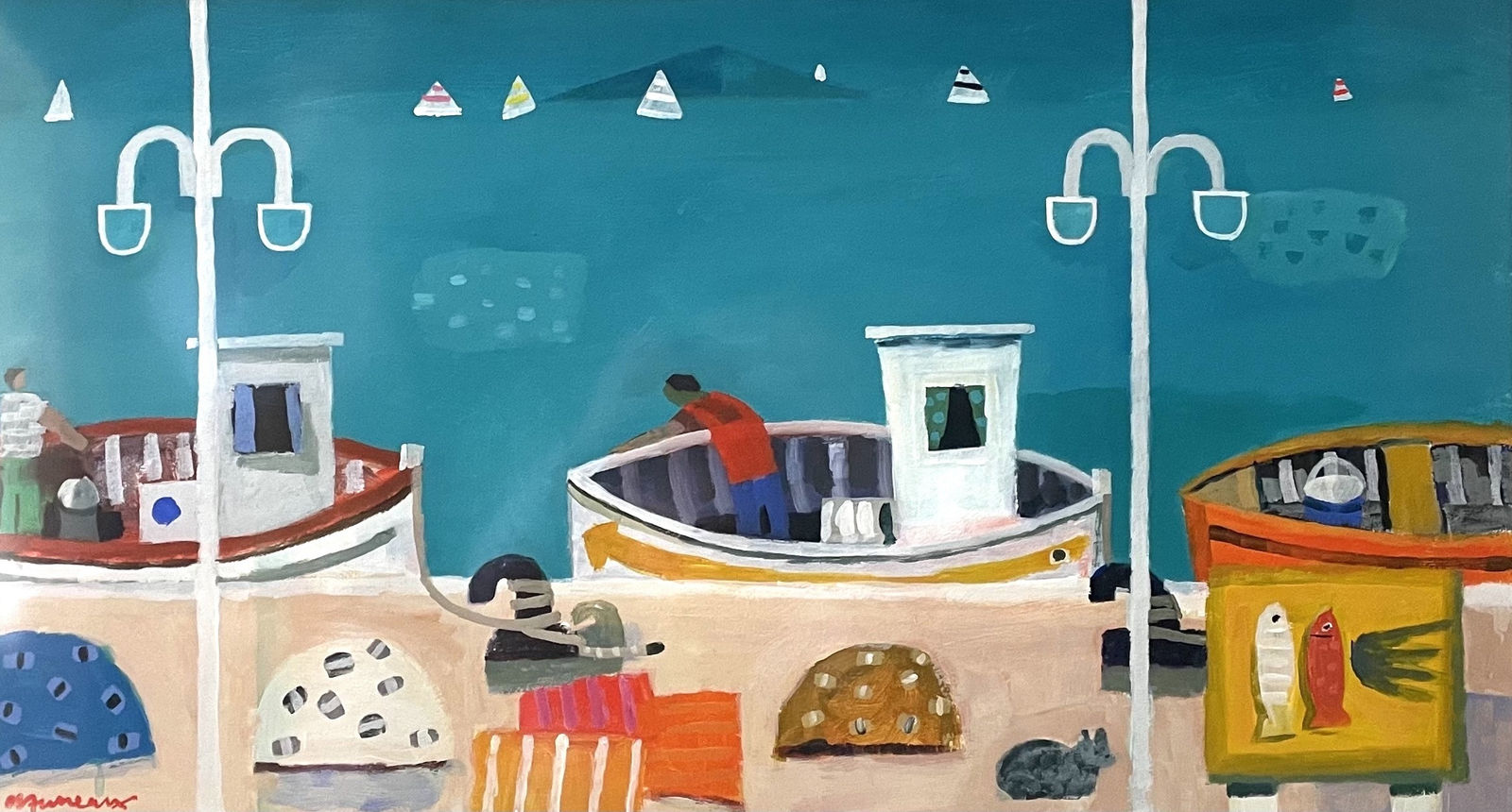 Alan Furneaux, Villa Joyosa, Boats