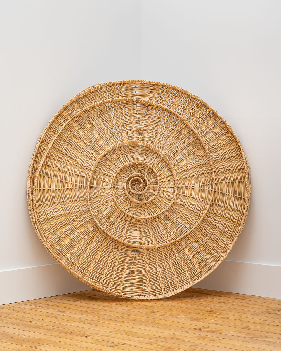 Annie Ratti, Silkworm basket, 2020