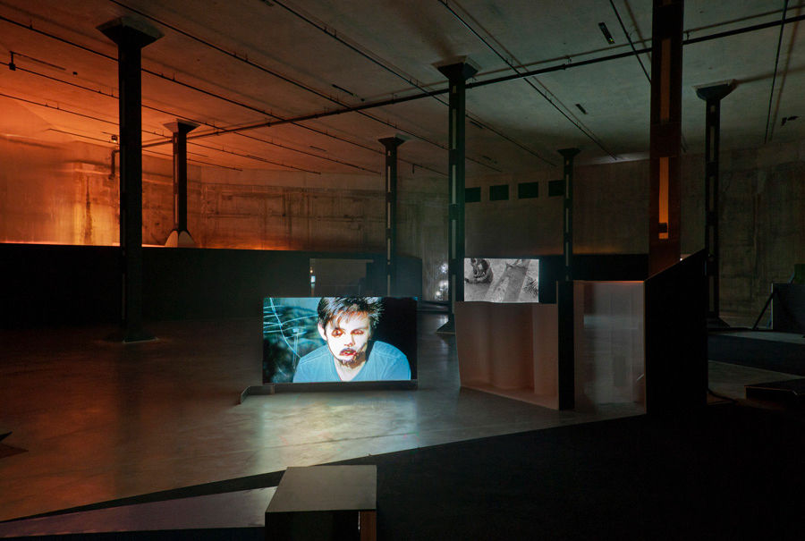 Sung Hwan Kim, Washing Brain and Corn [Installation], 2012