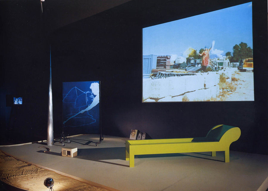 Joan Jonas, Lines in the Sand (Installation), 2002