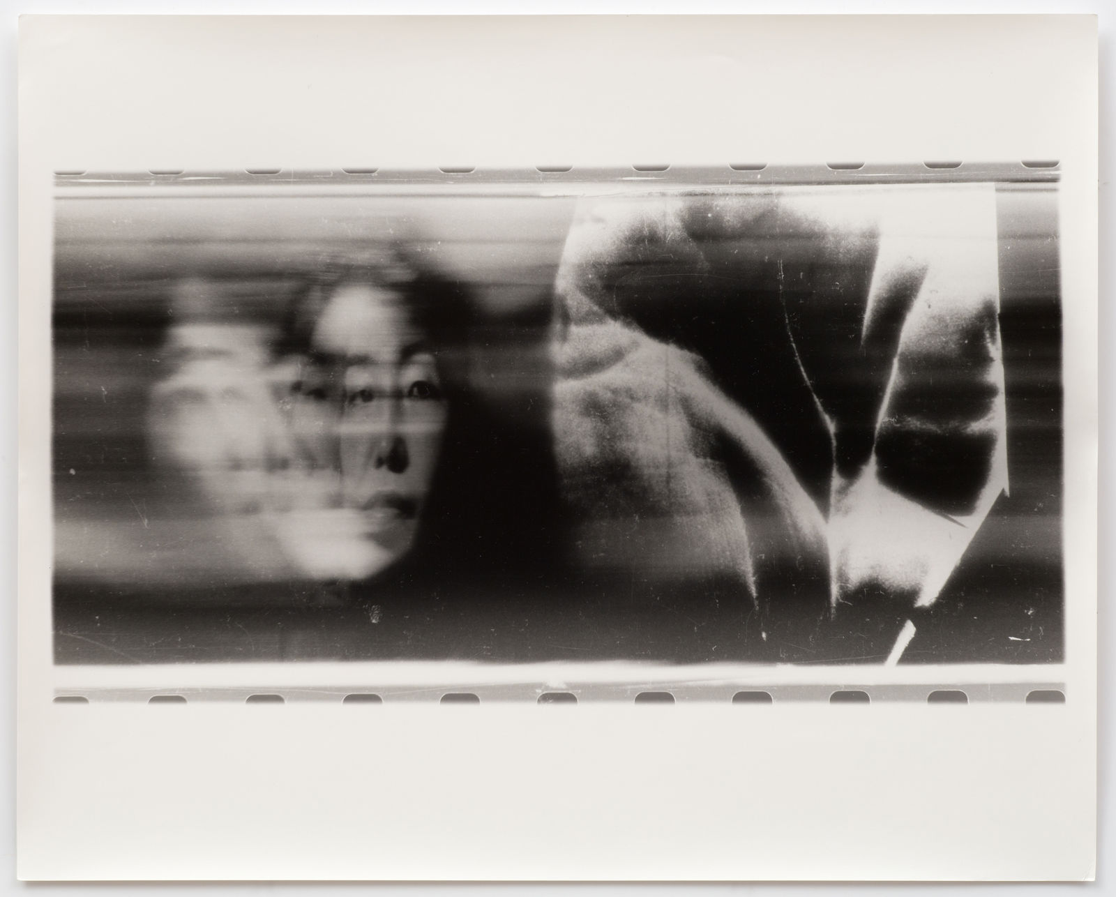 Paolo Gioli, Volto Attraverso La Propria Mano - Fotofinish Tokyo, 1996