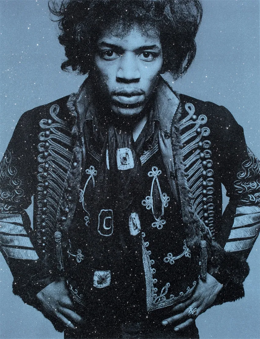 Russell Young, Hendrix Wild Thing, 2023