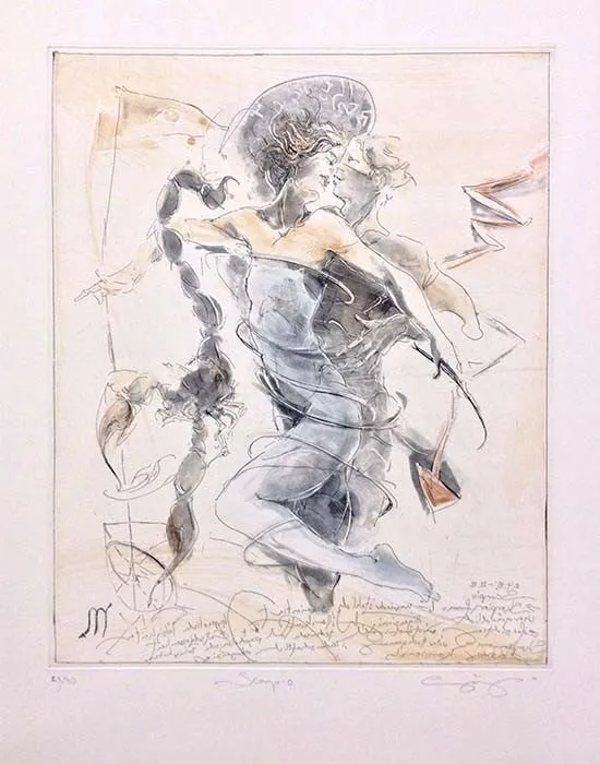 Jurgen Gorg, Zodiac Series - Scorpio