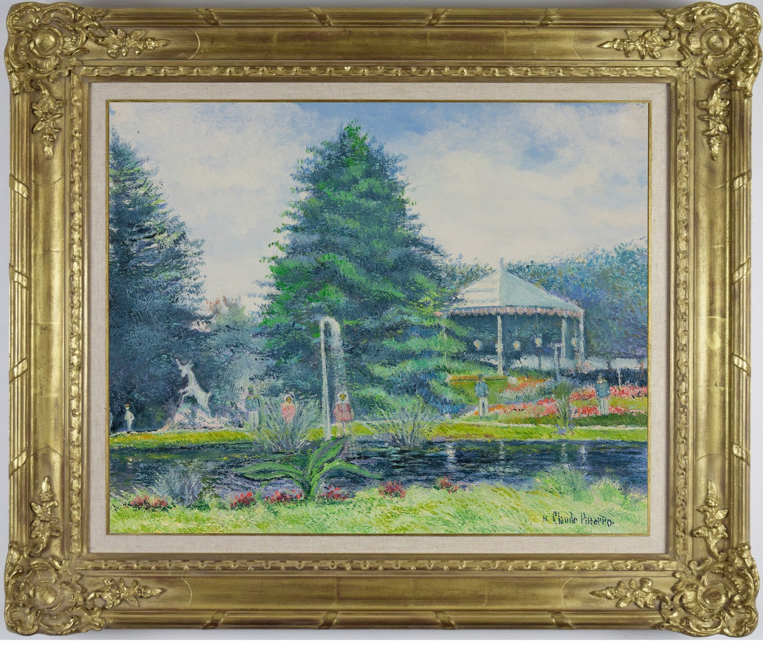 5 Generations of Camille Pissarro, En Juillet, Le Jardin Public, Cholet