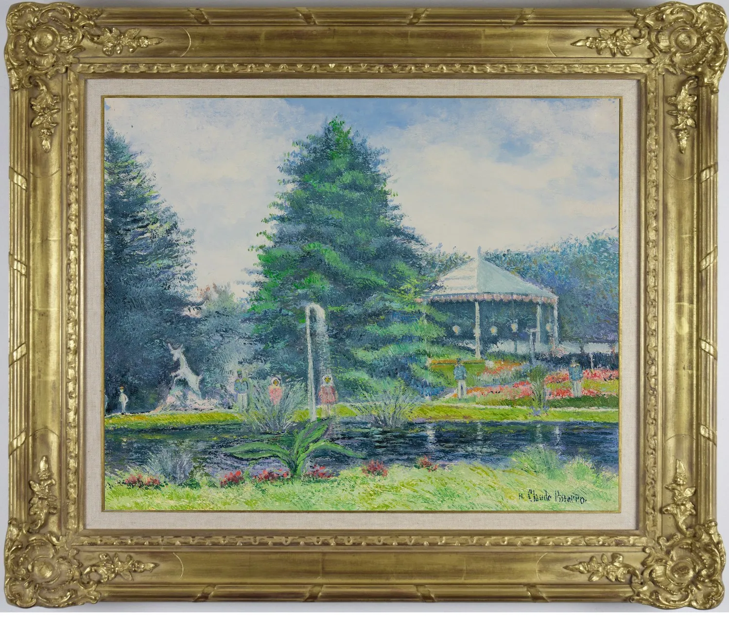 5 Generations of Camille Pissarro, En Juillet, Le Jardin Public, Cholet