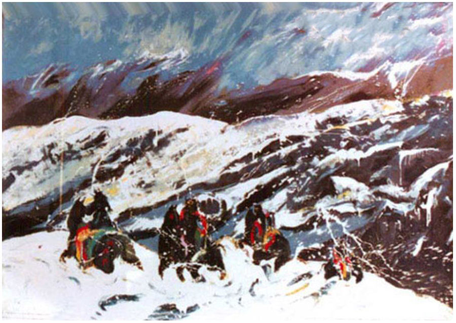 Earl Biss, Mountain Glory Boys in Blue