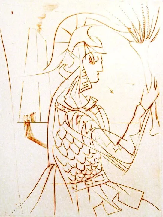 Dali, “Troilus & Cressida” La Guerre de Troie