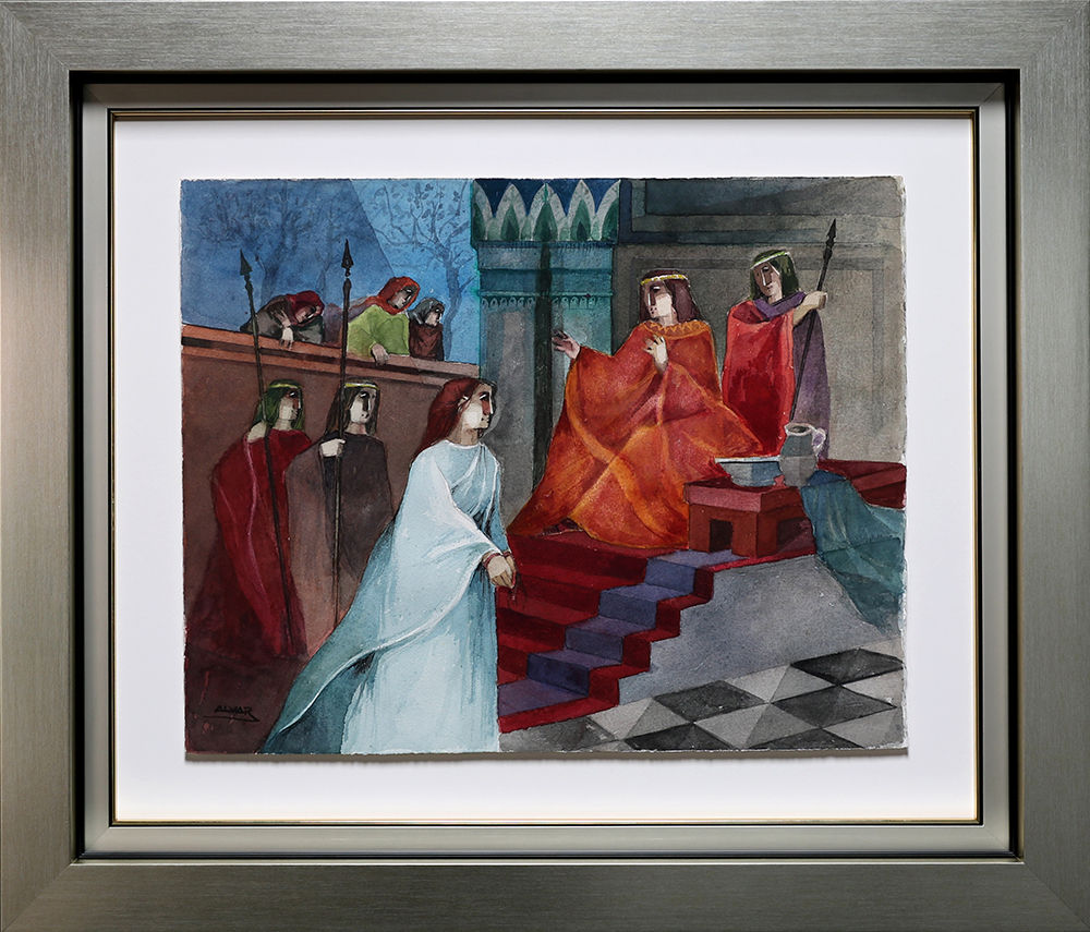 Alvar, Jesus Ante Poncio PIlato