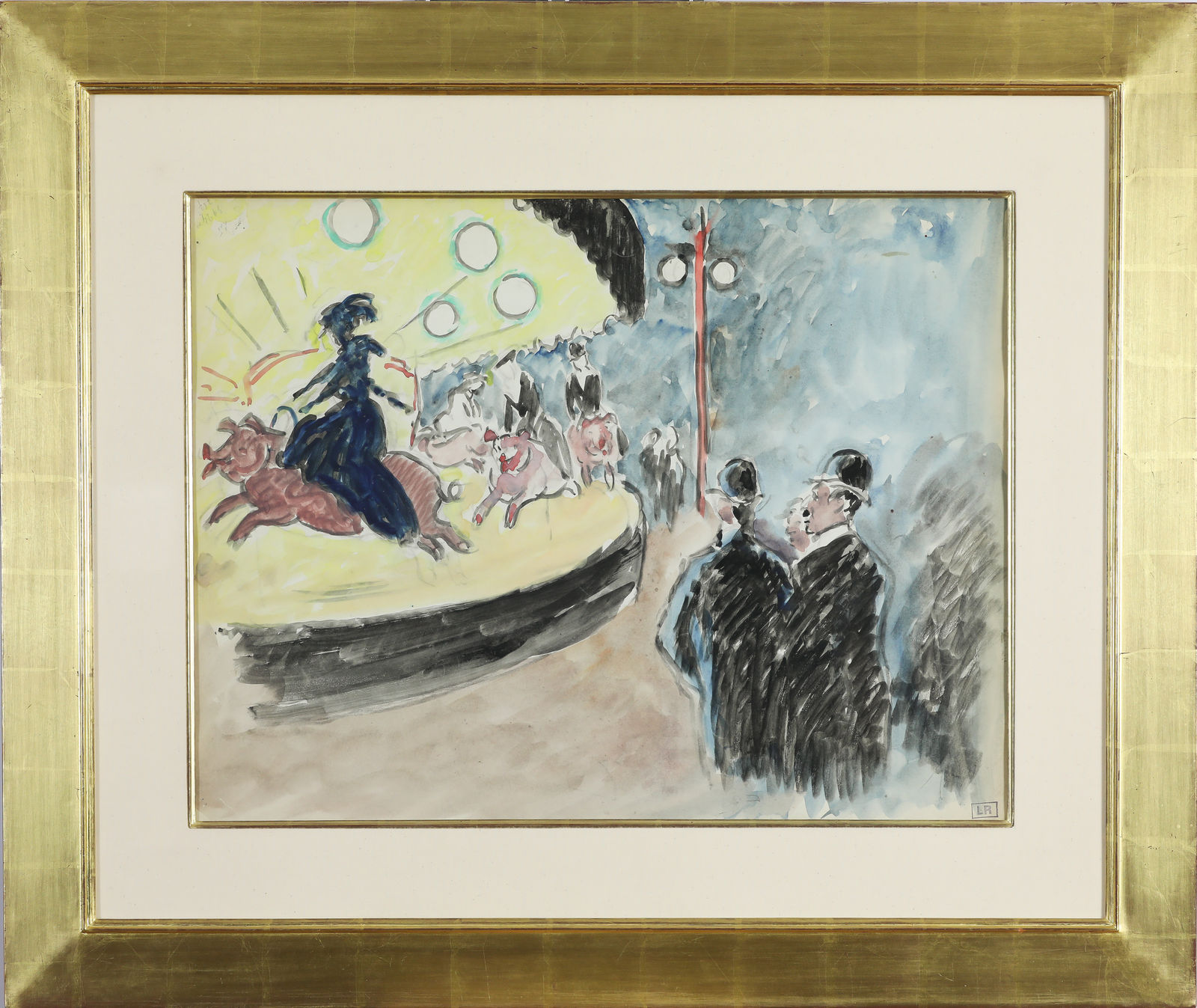 5 Generations of Camille Pissarro, La Fête Foraine