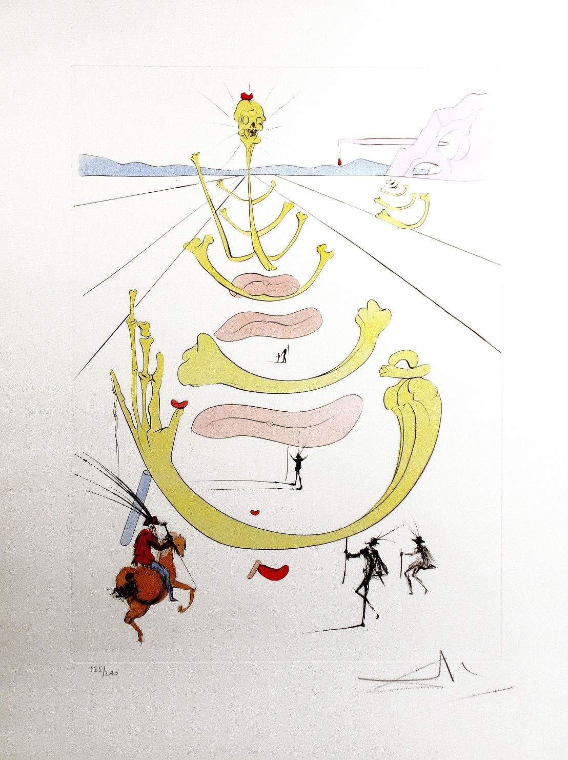 Dali, “Masque De La Mort” Mask of Death