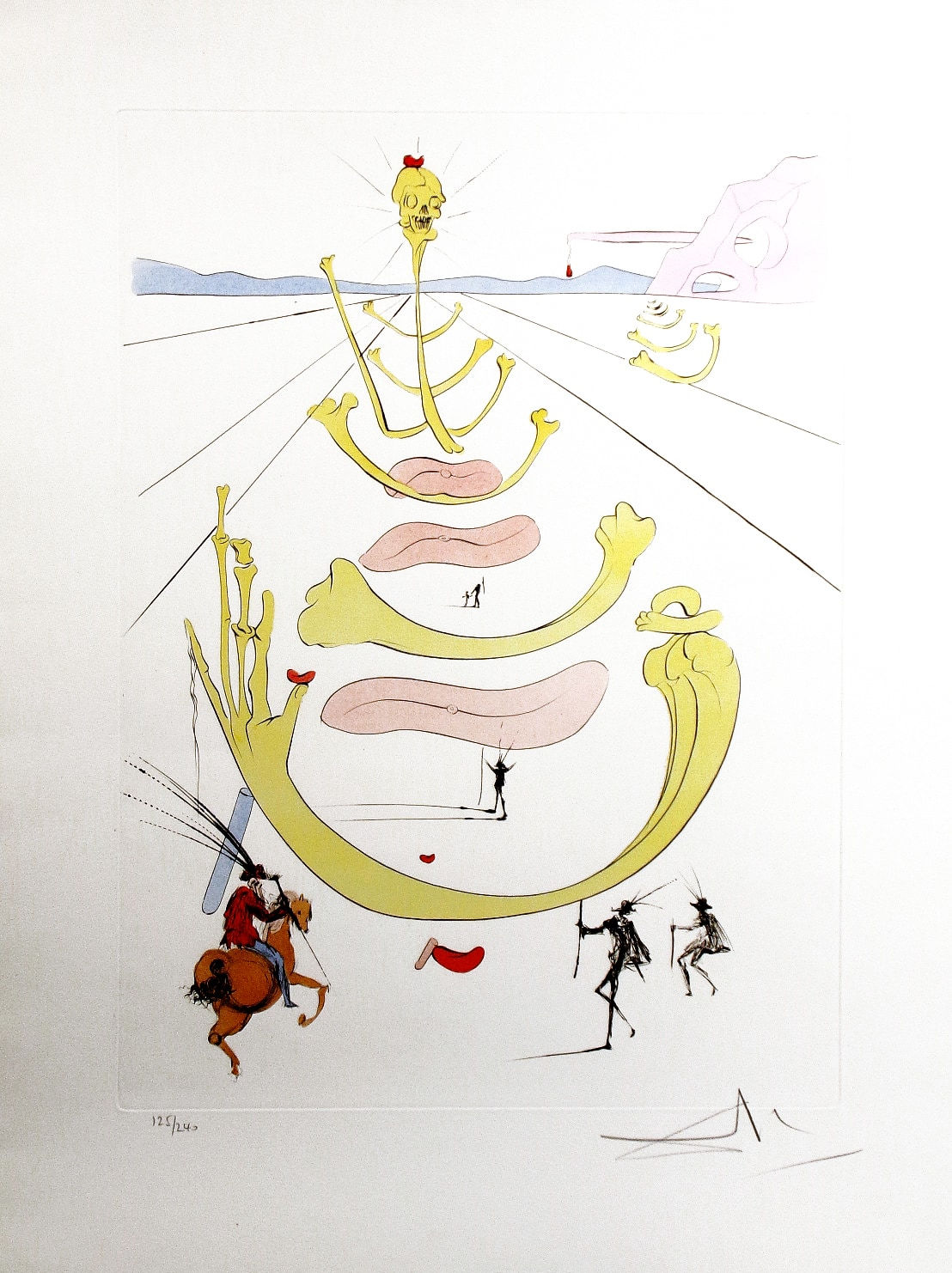 Dali, “Masque De La Mort” Mask of Death