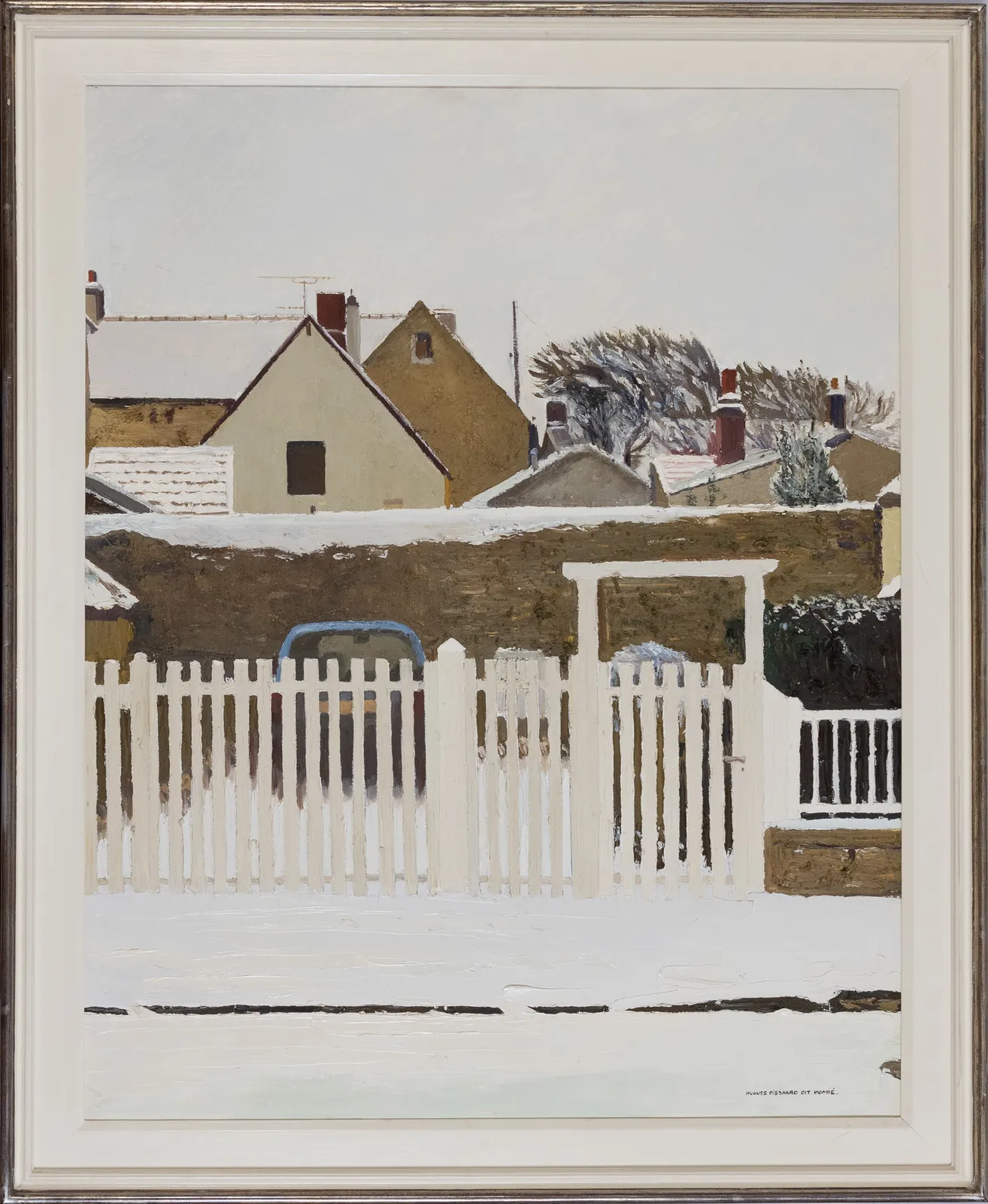 5 Generations of Camille Pissarro, Arromanches - Neige Auto Bleu