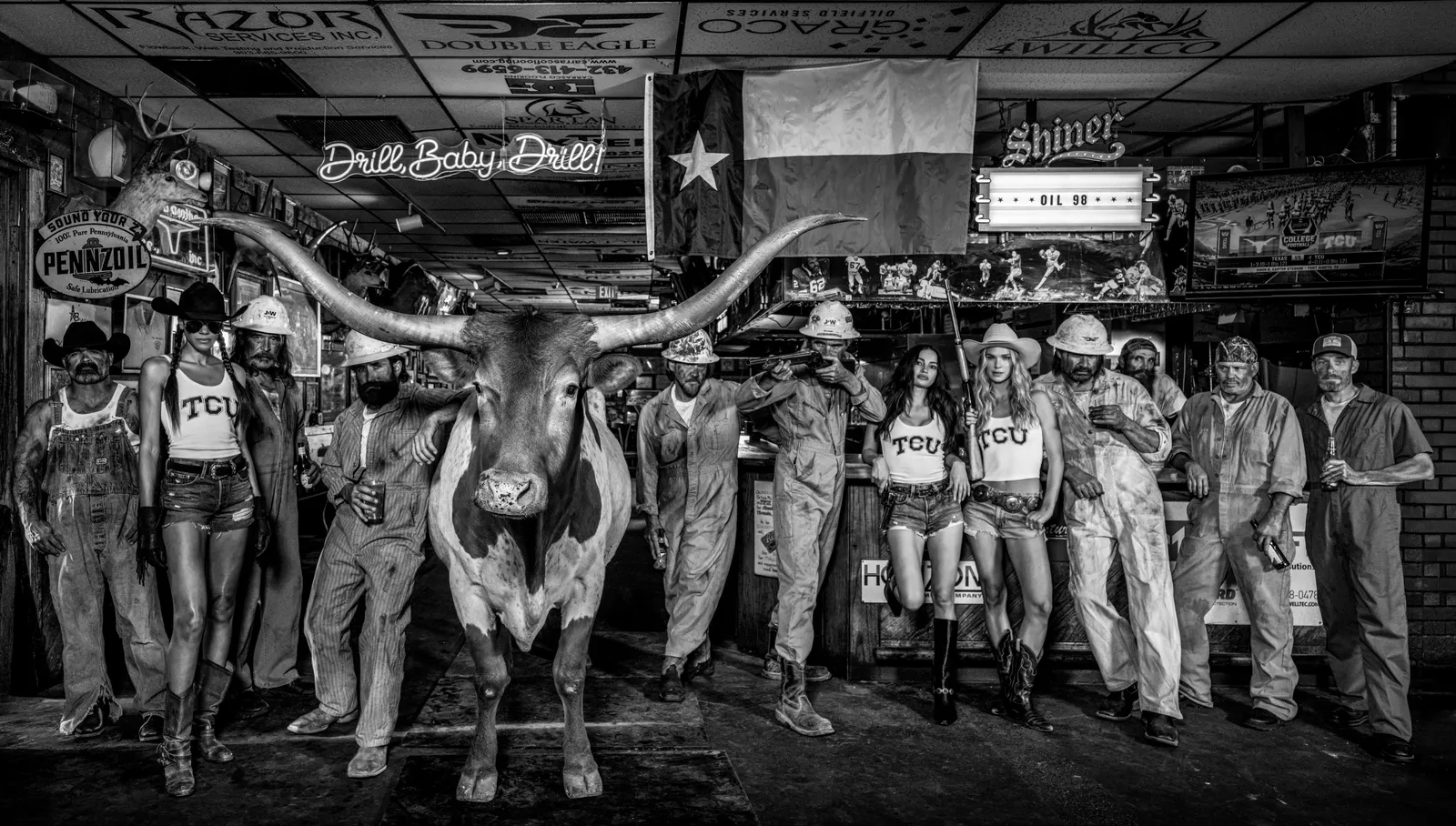 David Yarrow, The Horned Frogs