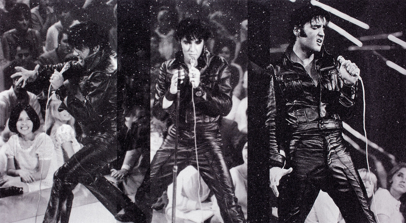 Russell Young, Elvis 1968 Trptych