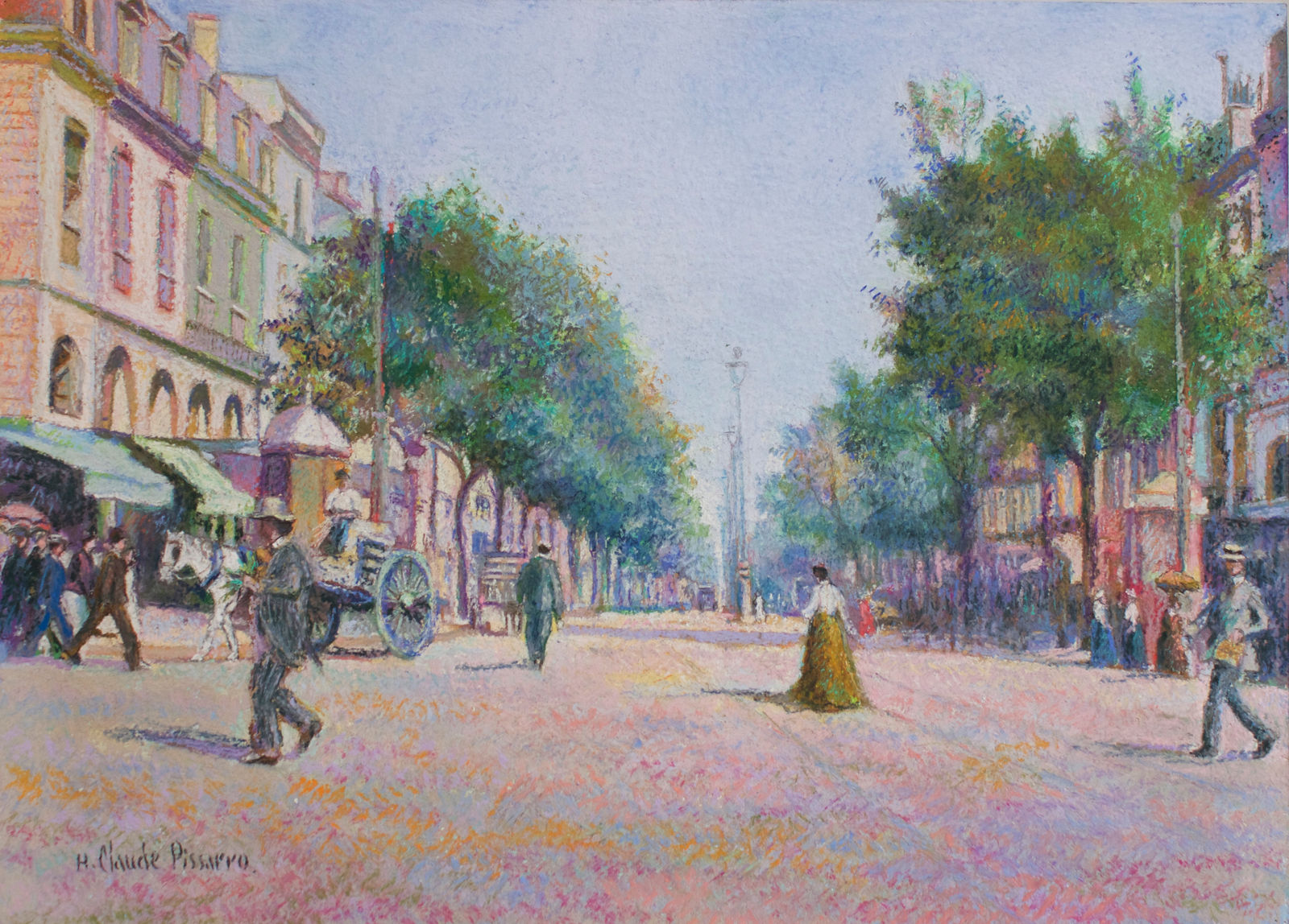 5 Generations of Camille Pissarro, Cours de Tourny (Bordeaux)