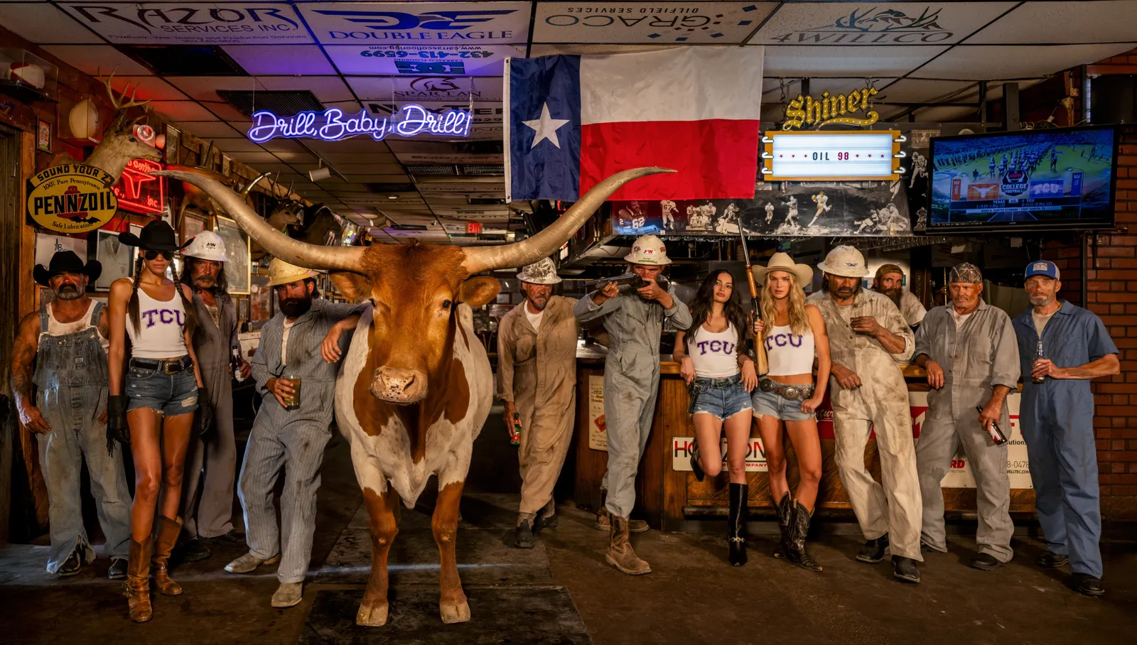 David Yarrow, The Horned Frogs