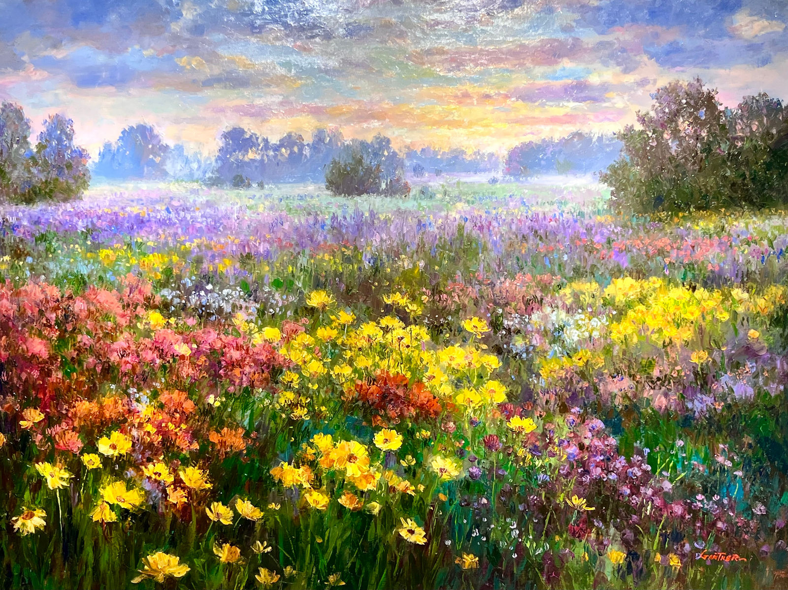 Paul Guy Gantner, Among the Wildflowers