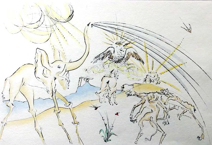 Dali, Les Animaux Malades De La Peste