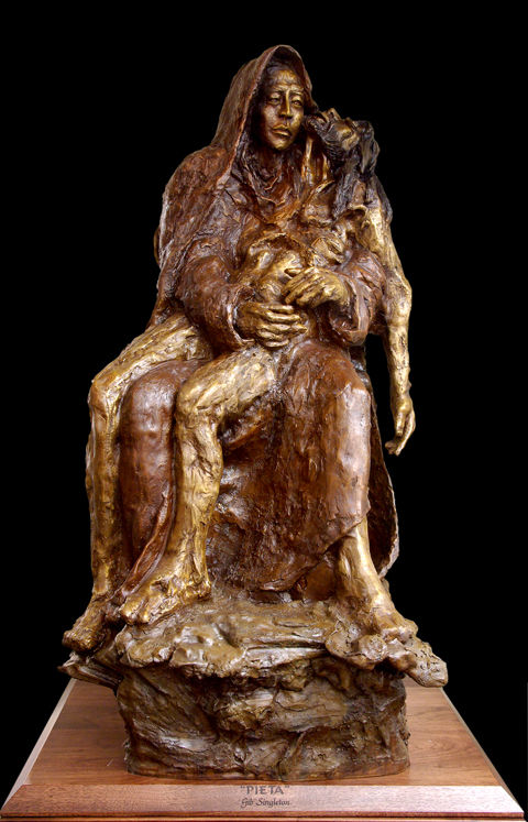 Gib Singleton, Pieta 2/3 Lifesize