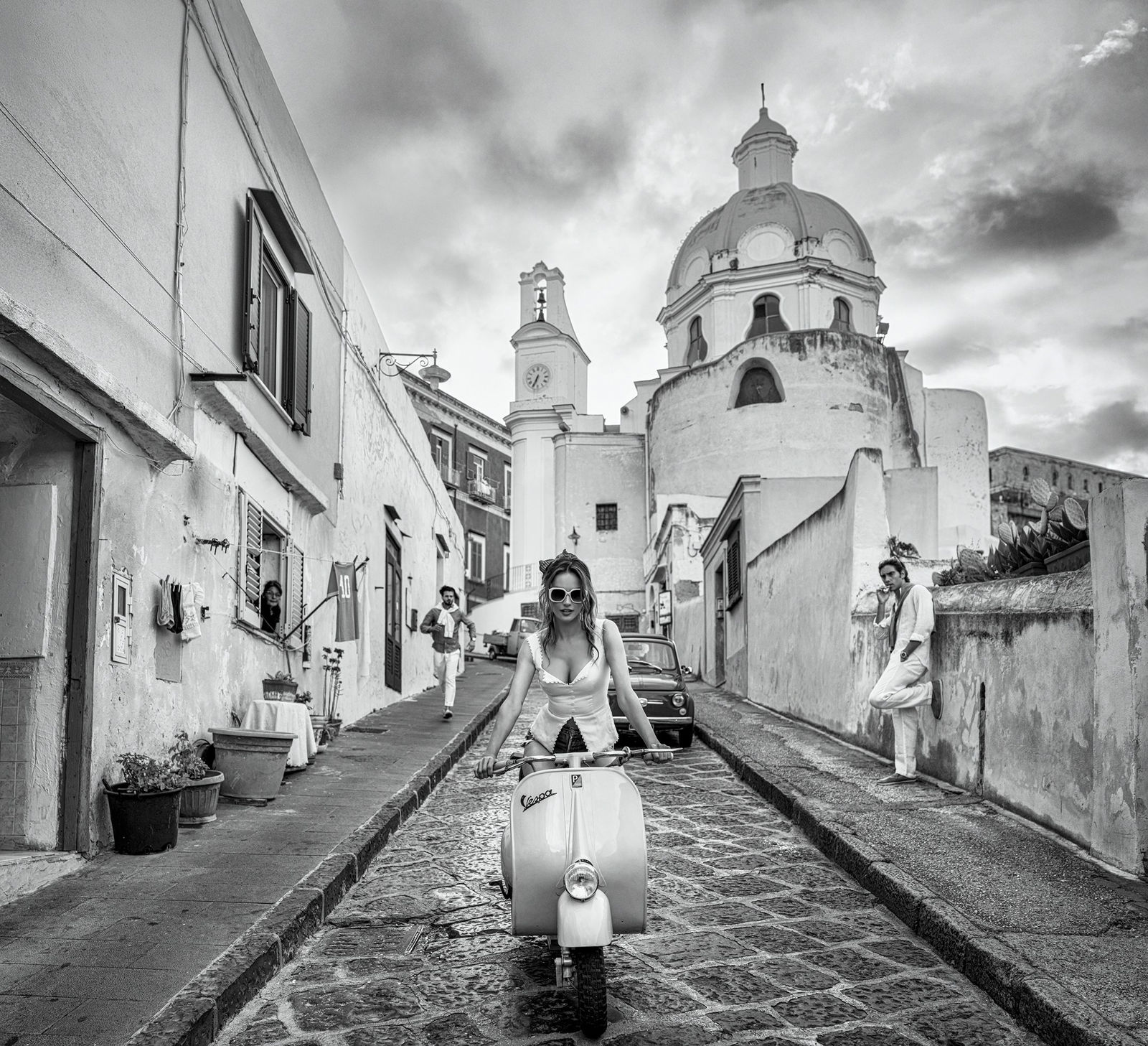 David Yarrow, The Girl on the Vespa