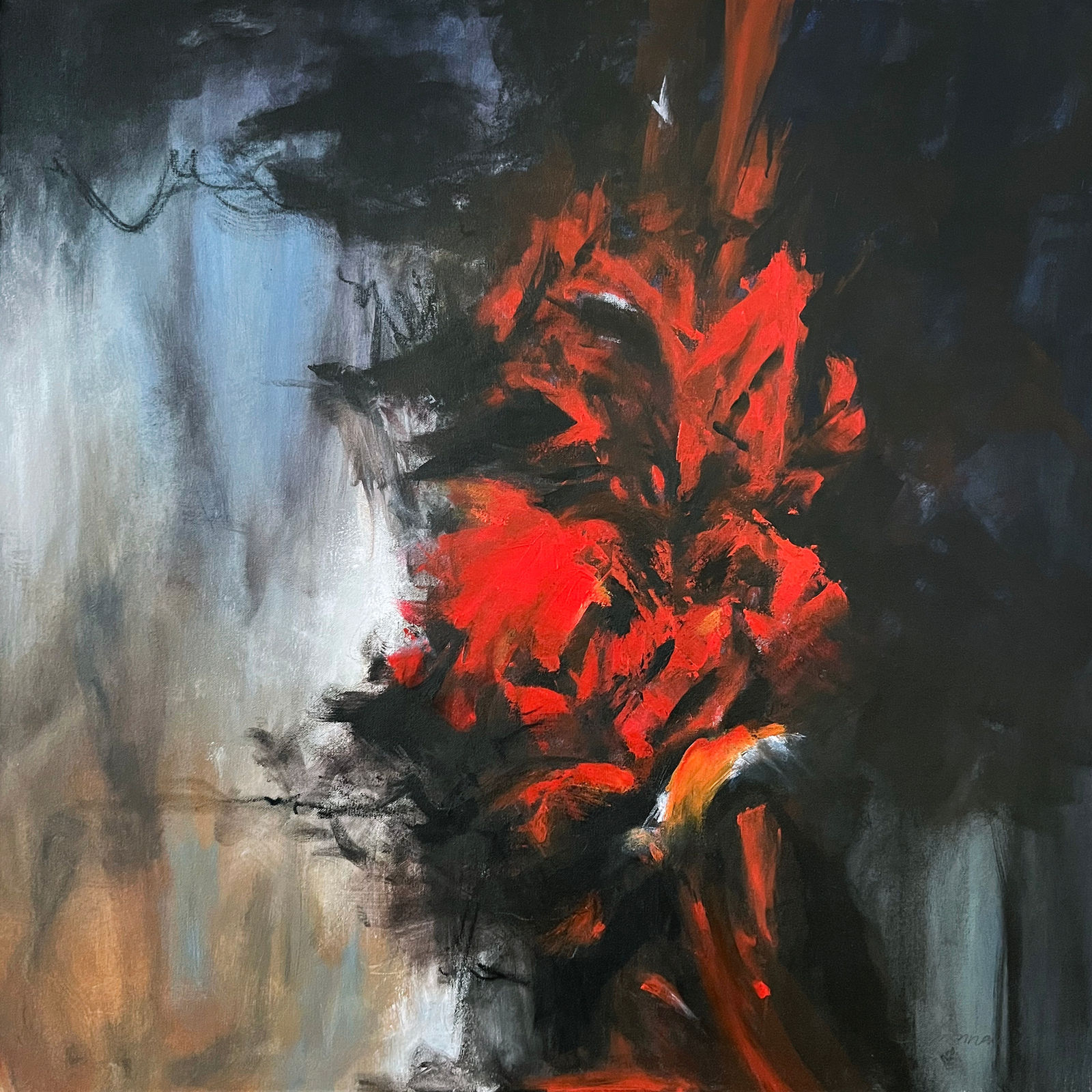 Ana Carolina Monnaco, Not So Thin Red Line, 2022