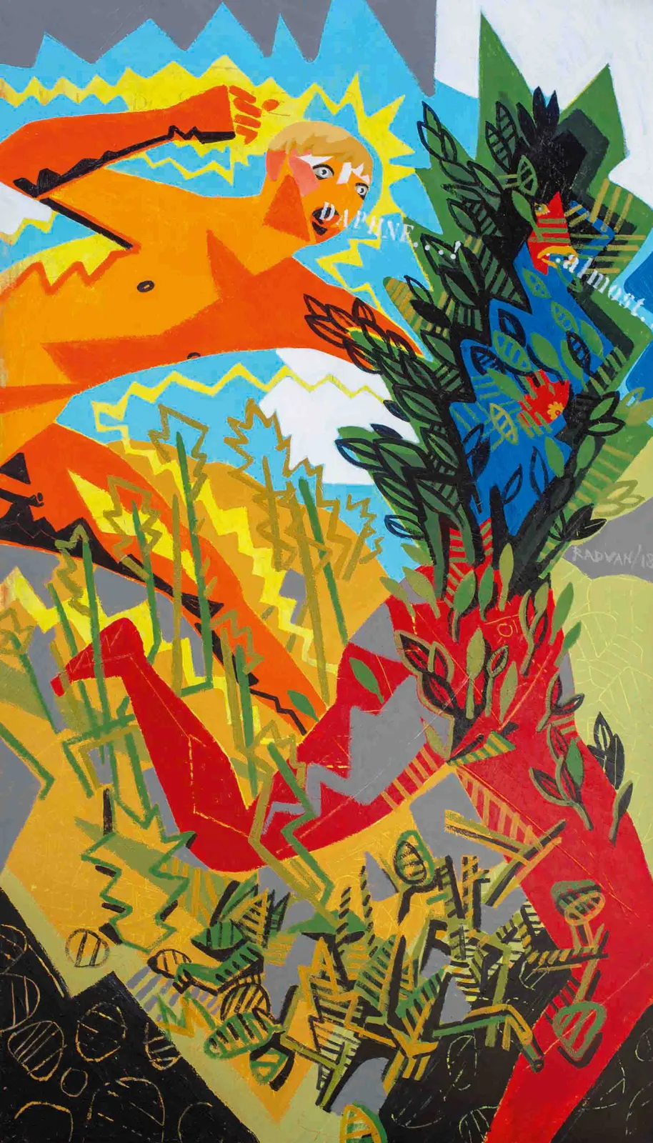 Alexandru Rădvan, Daphne...almost..., 2018