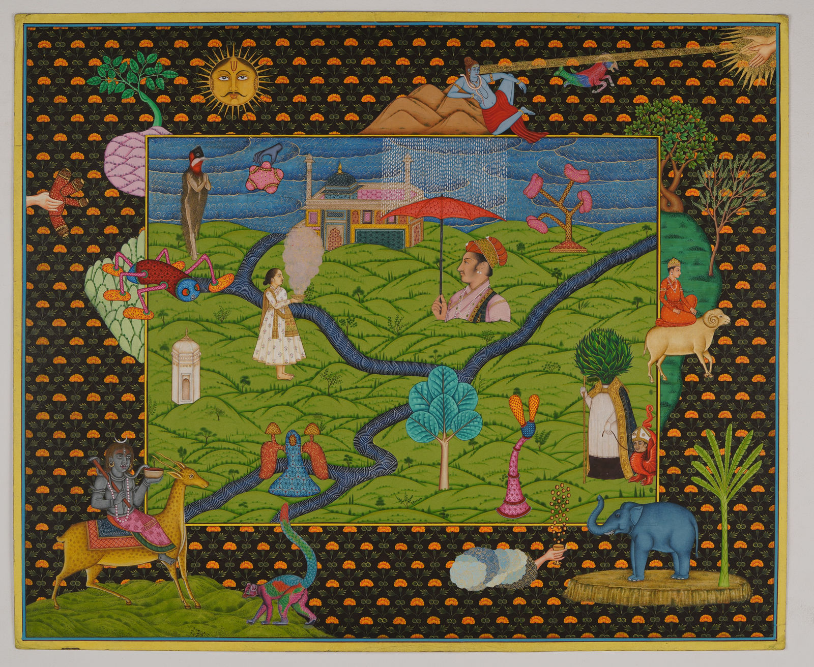 Alexander Gorlizki, Landscape Left Behind, 2022