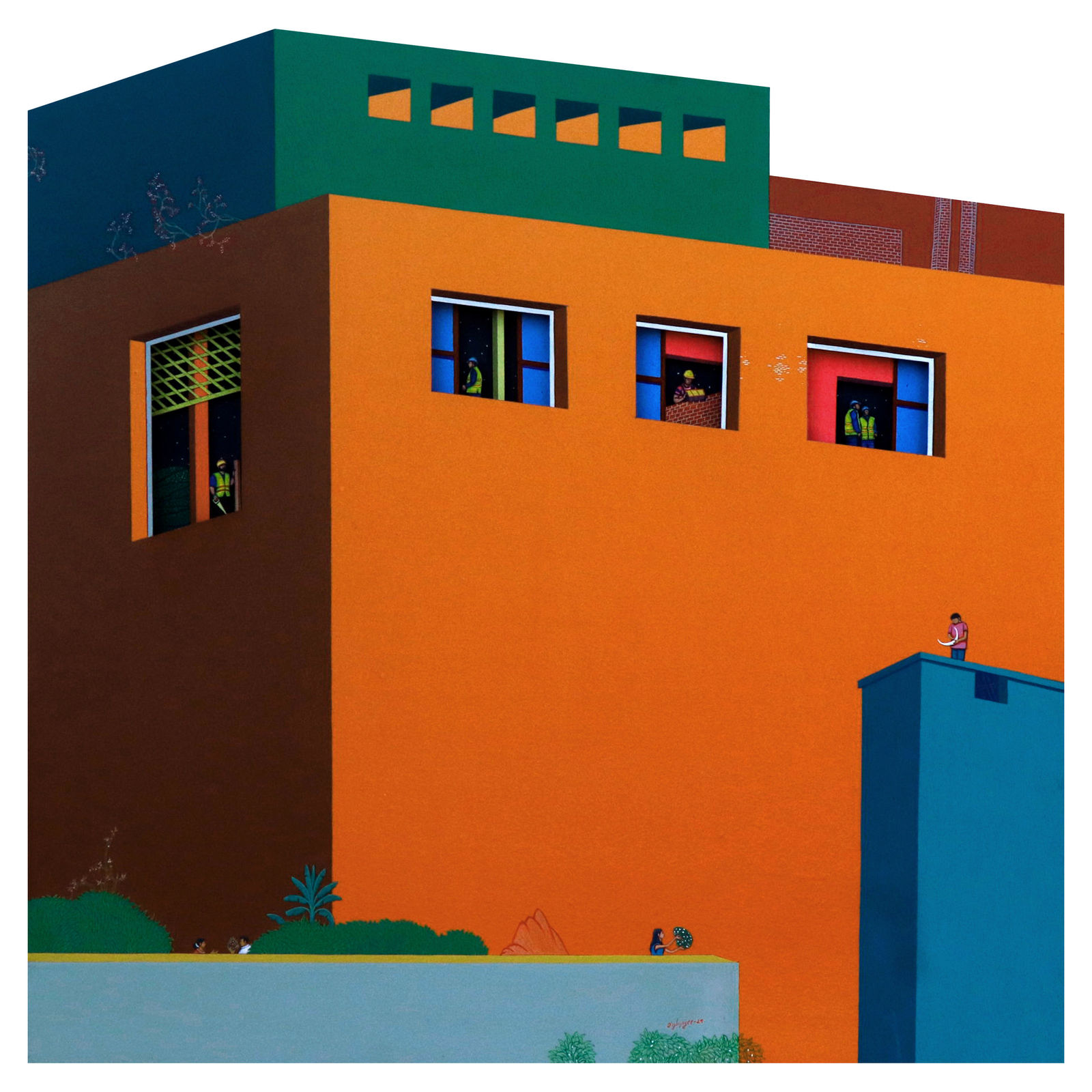 Digbijayee Khatua, Between the Windows, 2025