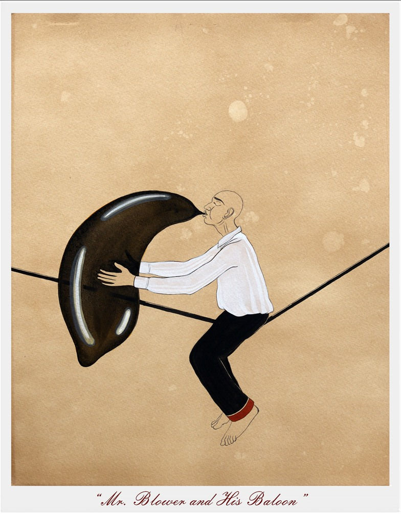 Abhishek Narayan Verma, Funambulist : Story of A Dynamic Equilibrium (Set of 17), 2020